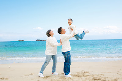 沖縄本島 うるま市 出張撮影 ビーチ ロケーションフォト 家族写真