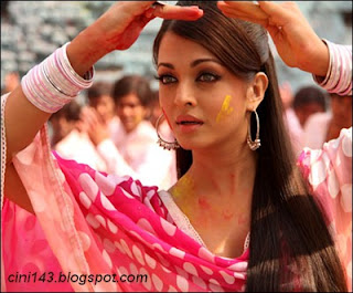 Aishwarya Rai Celebrates Holi