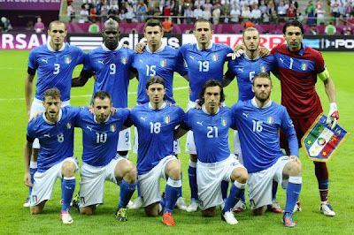 Italia Euro 2012 squad team