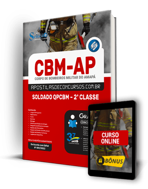 Apostila CBM AP 2022 PDF Download e Impressa Soldado QPCBM