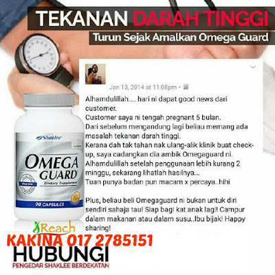 Darah Tinggi Pulih dengan Omega Guard