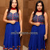 Navy Blue Churidar with Thread Work