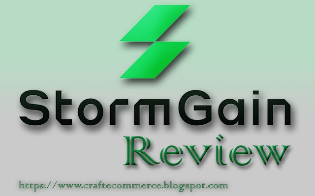 StormGain Review 2023 : How to use