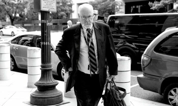 Special Counsel John Durham arrives at federal court in Washington on May 16, 2022.