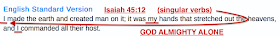 Isaiah 45:12