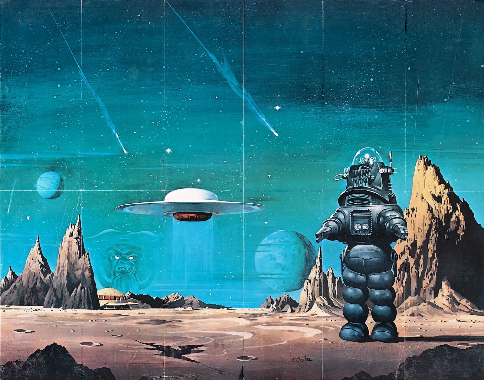 Alien Landscape Wallpaper