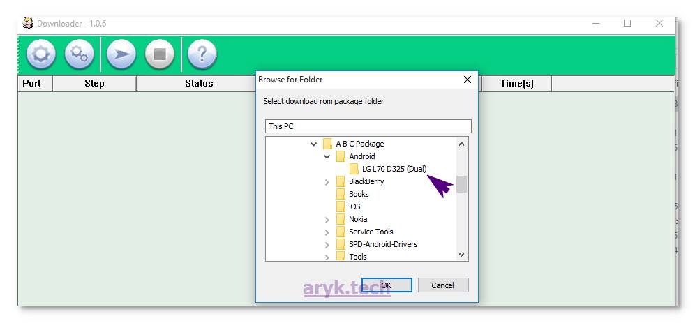 Flash Unbrick Qualcomm Devices QcomDloader -Method 7-a