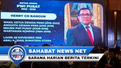 Selisi 6 Suara, Kalahkan Atal, Hendry CH Terpilih Jadi Ketua Umum PWI Pusat Periode 2023-2028