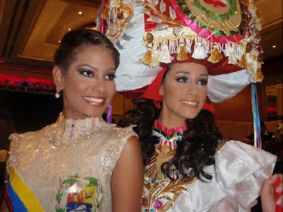 miss american continent continente americano 2010 national costumes