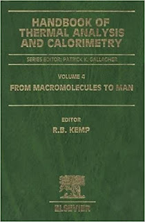 Handbook of Thermal Analysis and Calorimetry From Macromolecules to Man volume 4