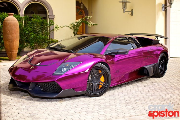 Lamborghini Murcielago ADV1 670 SV Chrome Purple Photos