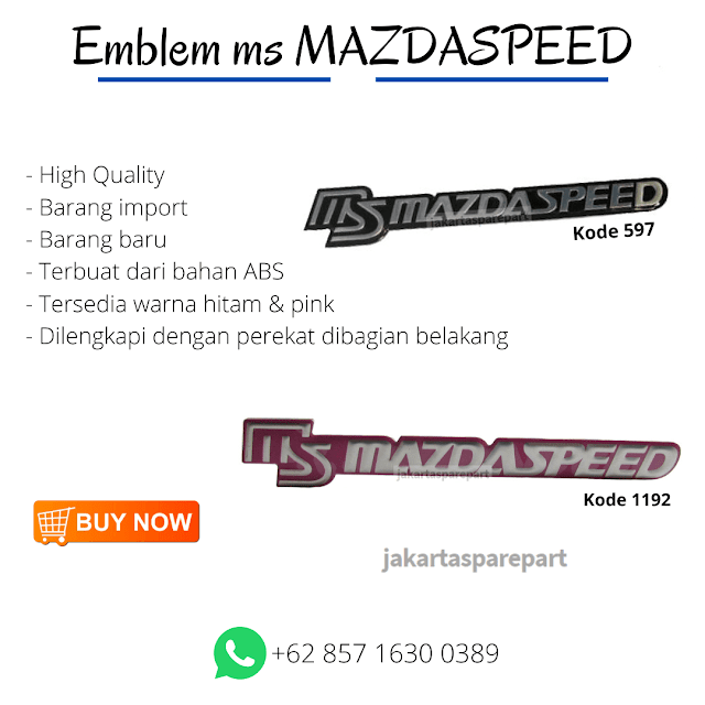 Emblem ms MAZDASPEED