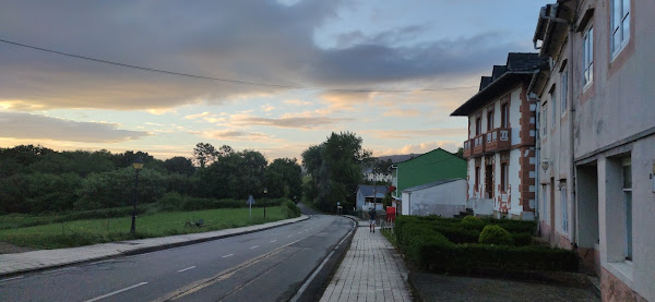 Saliendo de La Caridad al amanecer