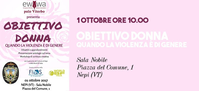 «Obiettivo donna. Quando la violenza è di genere» - Locandina