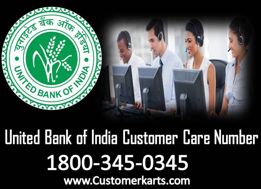  United Bank of India Customer Care Number