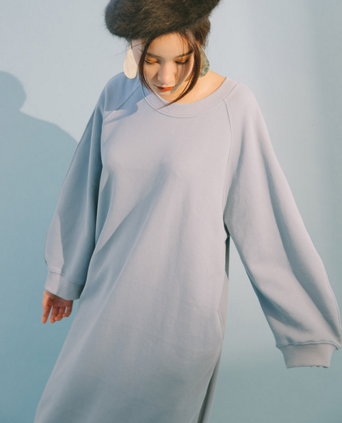 Midi Sweatshirt Dress