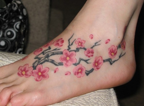 Foot Tattoo Designs For Women