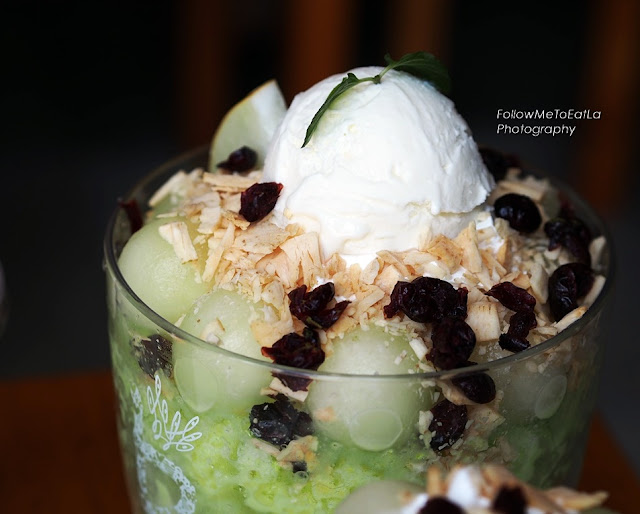 Melon Yogurt Bingsu RM 27.35  Double Sized Bingsu