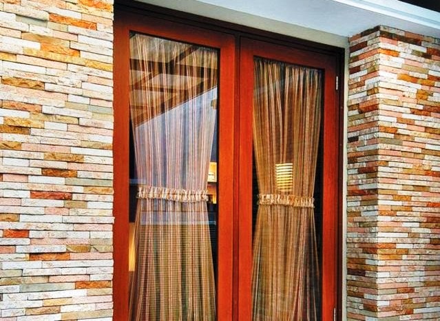 35 Motif Keramik  Dinding Teras  Depan  Rumah yang Modern 