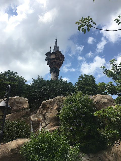 Rapunzel's Tower Tangled Bathrooms Fantasyland Disneyland