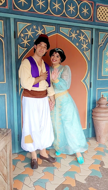 Where to find Jasmine and Aladdin in Disney World, Magic Kingdom