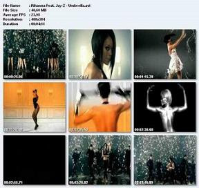 rihanna umbrella music video