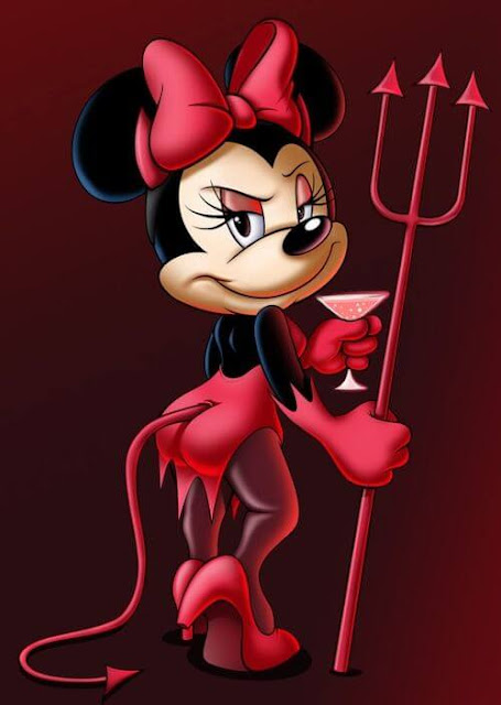 Devil Minnie Mouse Wallpaper For Bedroom