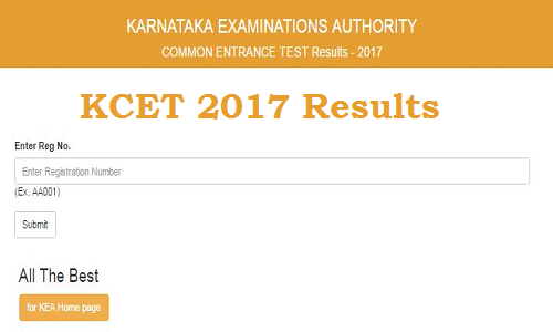 Karnataka CET 2017 Results