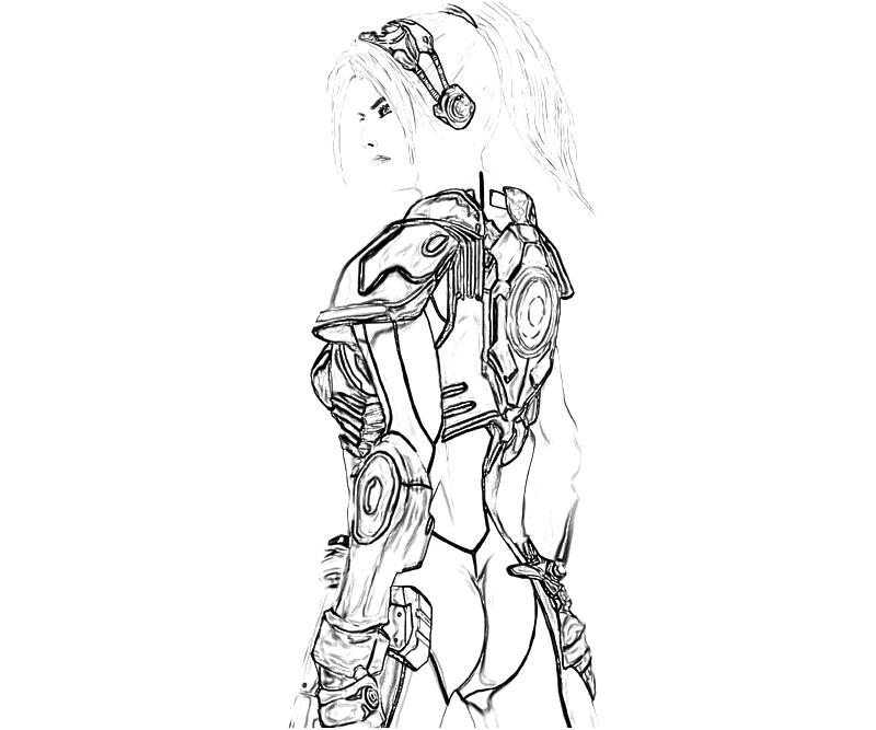 printable-starcraft-II-hear-of-the-swarm-nova-armored-coloring-pages
