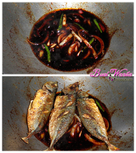 Resepi Ikan Goreng Masak Kicap Pedas Sedap - Buat Wanita