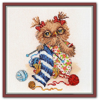 Cross-stitch Alisena 5029 "Knitting"