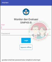 Aplikasi Monev SIMPKB