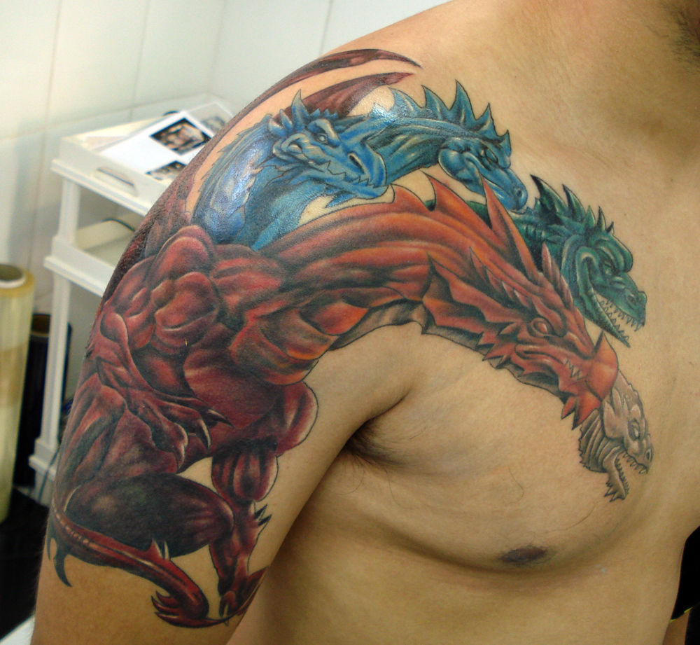 POWER DRAGON TATTOO: Tiamat