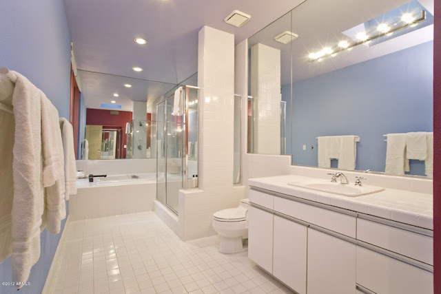 Large white bathroom