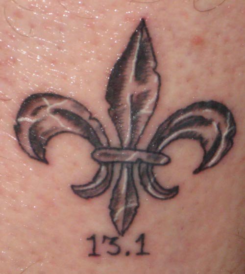 Fleur de Lis Tattoo 8. I had this tattoo done in New Orleans on 10/30/10 