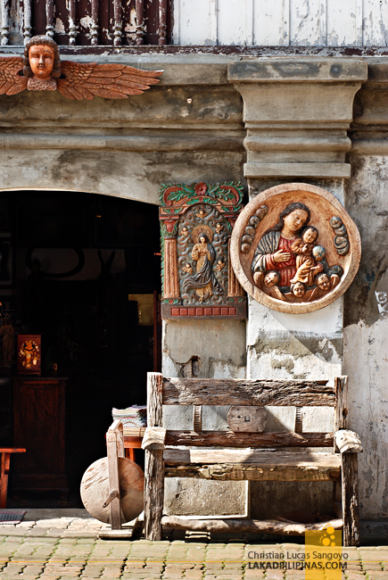 Antiques at Calle Crisologo in Vigan City