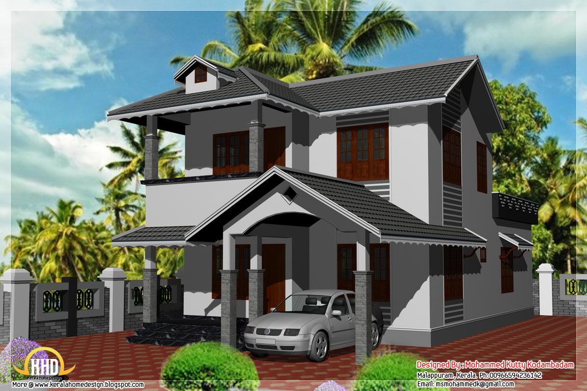  3  bedroom  1800 sq ft Kerala  style house  home  appliance