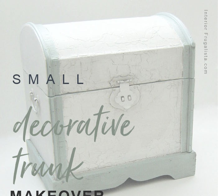 Antique Trunk Makeover • Craving Some Creativity