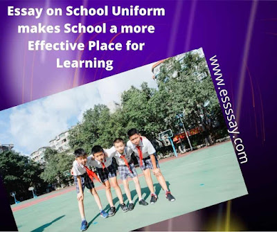 Essay on School Uniform makes School a more Effective Place for Learning