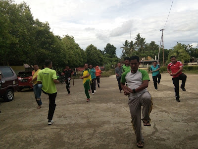 PELATIHAN PENCAK SILAT GURU PENJASKES KEC.LILIRILAU. KAB.SOPPENG, SULAWESI SELATAN