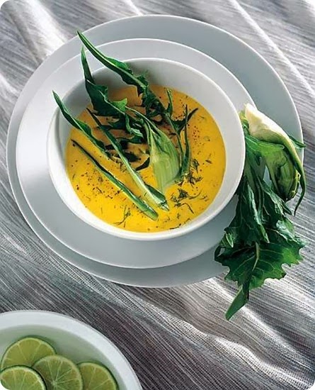 Zabaione salato allâ€™aneto con puntarelle