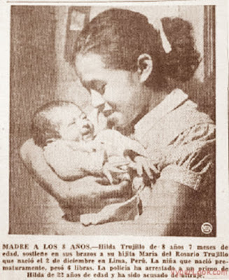Hilda Trujillo, the youngest mother