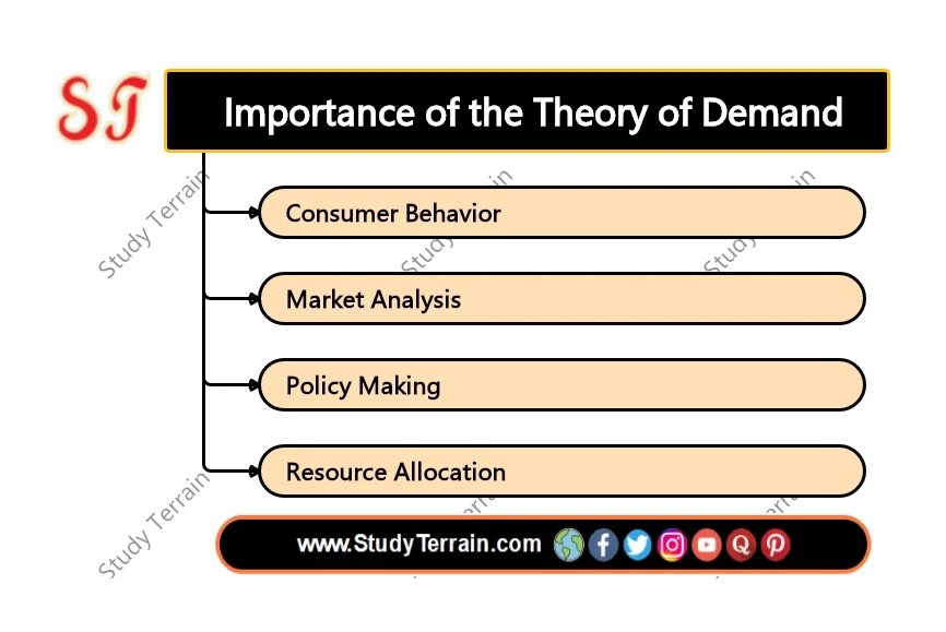 Importance of the Theory of Demand - Study Terrain