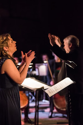 Anna Huntley, Michael Collins & City of London Sinfonia - CLoSer at Village Underground - photo James Berry