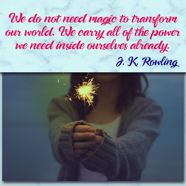 Magic  Quotes by J.K. Rowling