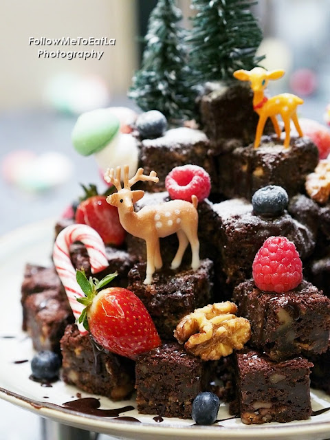 Traditional Christmas Brownies