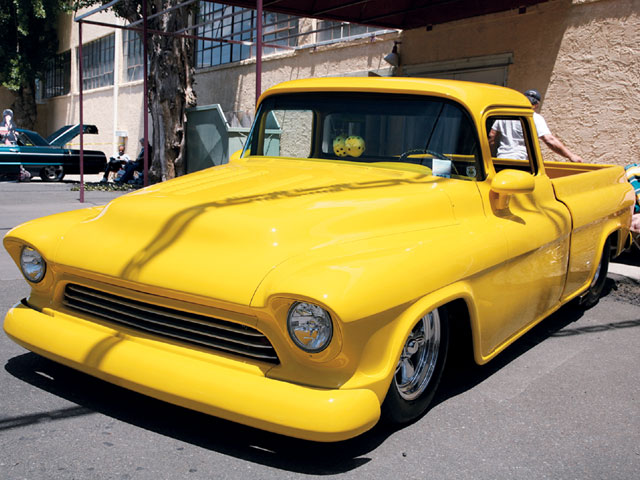 1955 Chevrolet pickup hot rods pictures