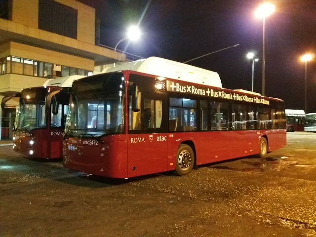 Atac - Arrivano i primi bus nuovi a metano