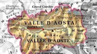 Val D'aosta Cartina Fisica