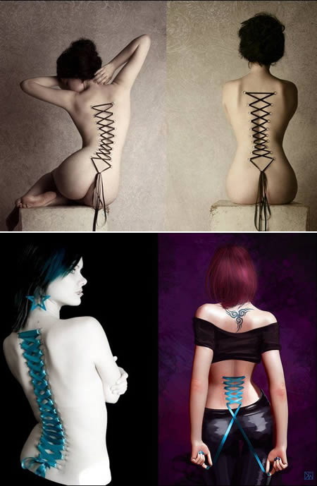 body piercing corset. Piercing Corset